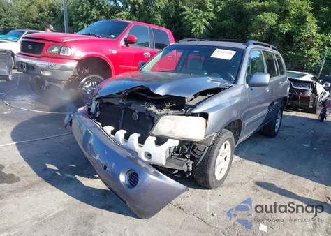 2001 Toyota Highlander V6 z USA, uszkodzony, nr VIN JTEGF21A710016788